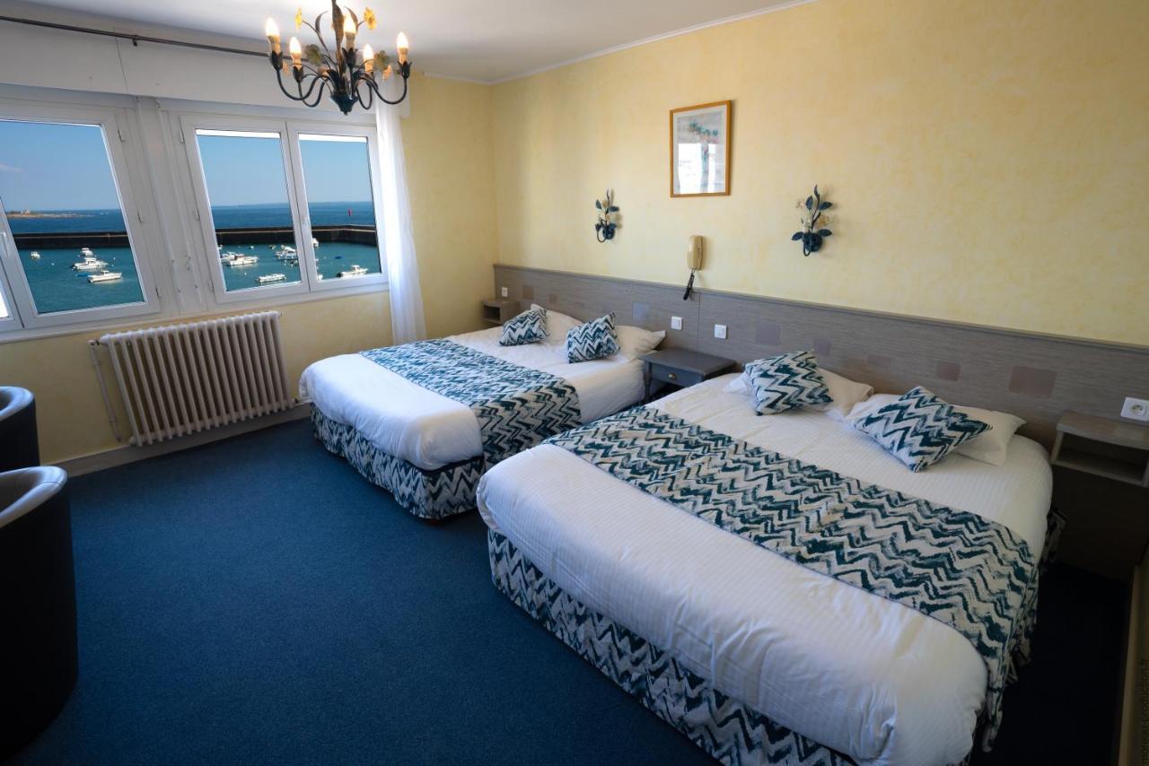 Hotel De La Mer Quiberon Exteriör bild