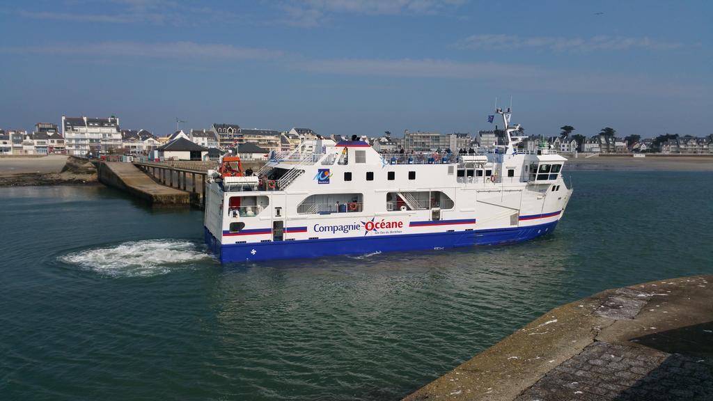 Hotel De La Mer Quiberon Exteriör bild